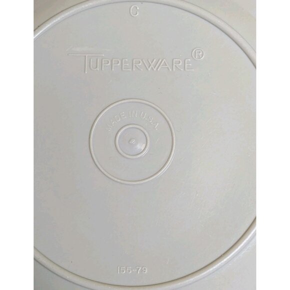 2 Tupperware Cereal Bowls with Lids Storage Containers Pink Blue Vtg Retro Set - Picture 8 of 14